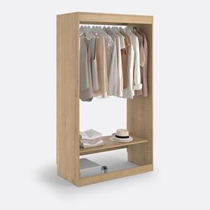 LA REDOUTE INTERIEURS Dressing module, hangkast + 1 legplank, Build