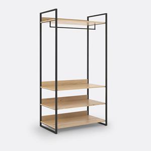 LA REDOUTE INTERIEURS Grote module met 3 legplanken en 1 hangstaaf, HIBA