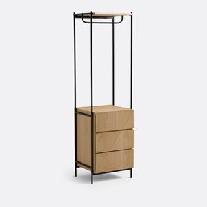 LA REDOUTE INTERIEURS Module dressing, hangkast + 3 lades, Lodge