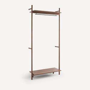 AM.PM Notenhouten hangrek voor dressing, 2 legplanken, Rory