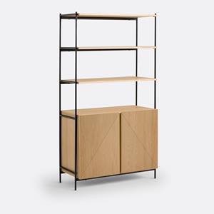 LA REDOUTE INTERIEURS Dressing module, 3 legplanken + 2 deuren, Lodge