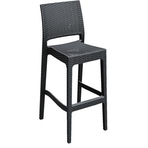 Siesta Barkruk Melrose; 45x51x108 cm (BxDxH); antraciet; 4 stuk / verpakking