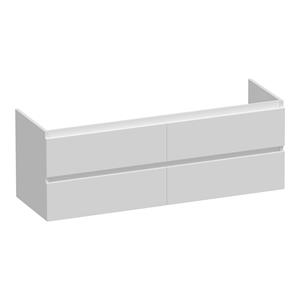 Brauer Joy onderkast 140cm met 4 softclose lades wit mat