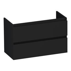Brauer Joy onderkast ondiep 80cm met 2 softclose lades zwart mat