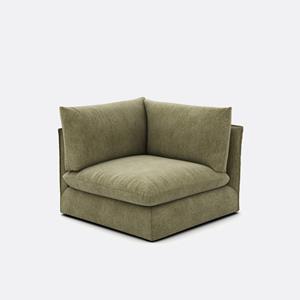 LA REDOUTE INTERIEURS Modulaire hoek, gemêleerd polyester, Malo