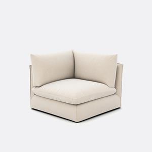 LA REDOUTE INTERIEURS Modulaire hoek, gemêleerd polyester, Malo