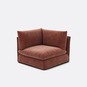 LA REDOUTE INTERIEURS Modulaire hoek, gemêleerd polyester, Malo