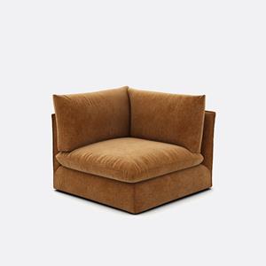 LA REDOUTE INTERIEURS Modulaire hoek, gemêleerd polyester, Malo