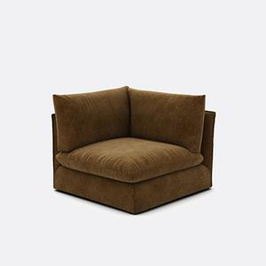 LA REDOUTE INTERIEURS Modulaire hoek, gemêleerd polyester, Malo