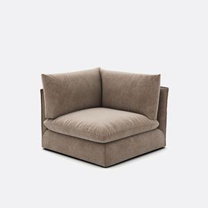 LA REDOUTE INTERIEURS Modulaire hoek, gemêleerd polyester, Malo