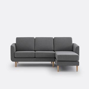 LA REDOUTE INTERIEURS Hoekbank, getextureerd, Jimi