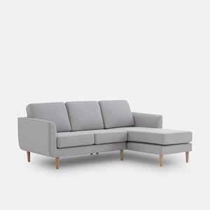 LA REDOUTE INTERIEURS Hoekbank, getextureerd, Jimi