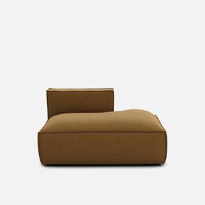 LA REDOUTE INTERIEURS Loungebank, rechts, textuurstof, Seven