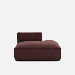 LA REDOUTE INTERIEURS Loungebank, rechts, textuurstof, Seven