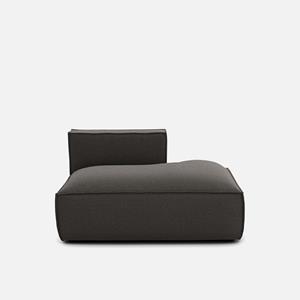 LA REDOUTE INTERIEURS Loungebank, rechts, textuurstof, Seven
