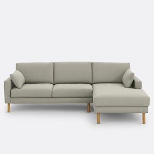 SO'HOME Hoekbank in polyester, Stockholm