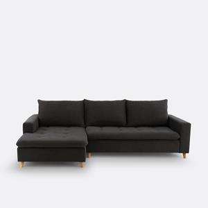 LA REDOUTE INTERIEURS Hoekbank, links, getextureerd, Milare
