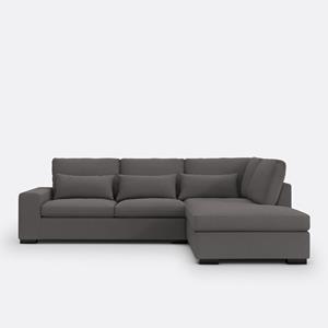 LA REDOUTE INTERIEURS Hoekbank in katoen, Bultex, Odessa