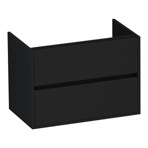 Brauer Adore onderkast 80cm met 2 softclose lades zwart mat