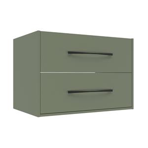 Allibert Wastafelonderkast Galaxy 80cm Eucalyptus Groen Enkele Wastafel