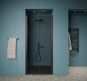 <QuerySet [<AttributeOption: Gliss Design>]> Pendeldeur Prima 80 x 190 cm mat zwart profiel