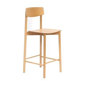 Bronx71 Scandinavische barkruk Reza naturel eiken 68,5 cm