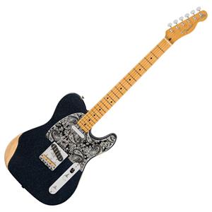 Fender Brad Paisley Road Worn Telecaster MN Black Sparkle