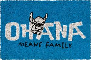 Grupo Erik STITCH Ohana Blue Doormat 60x40 cm