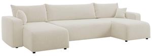 NADUVI Collection U-slaapbank Rosco bouclé | 