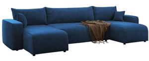 NADUVI Collection U-slaapbank Rosco ribstof | 