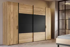 WOONENZO Kledingkast Dalate (270 cm)