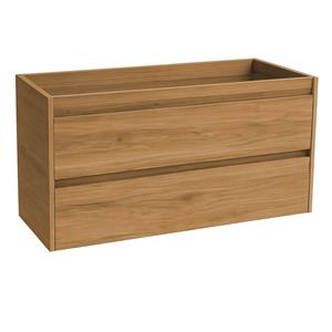 Sanicare Avenza onderkast 120cm met 1 sifon uitsparing arrano oak
