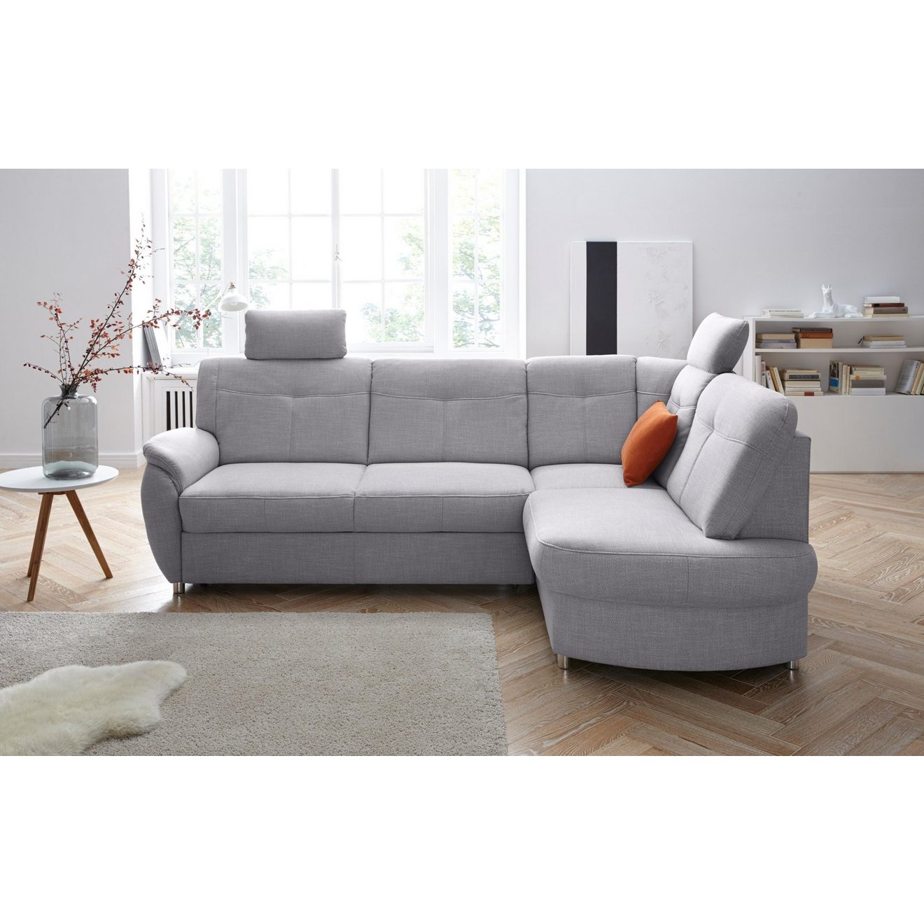 Sit&more Hoekbank Sonoma L-vorm naar keuze met slaapfunctie en bedkist