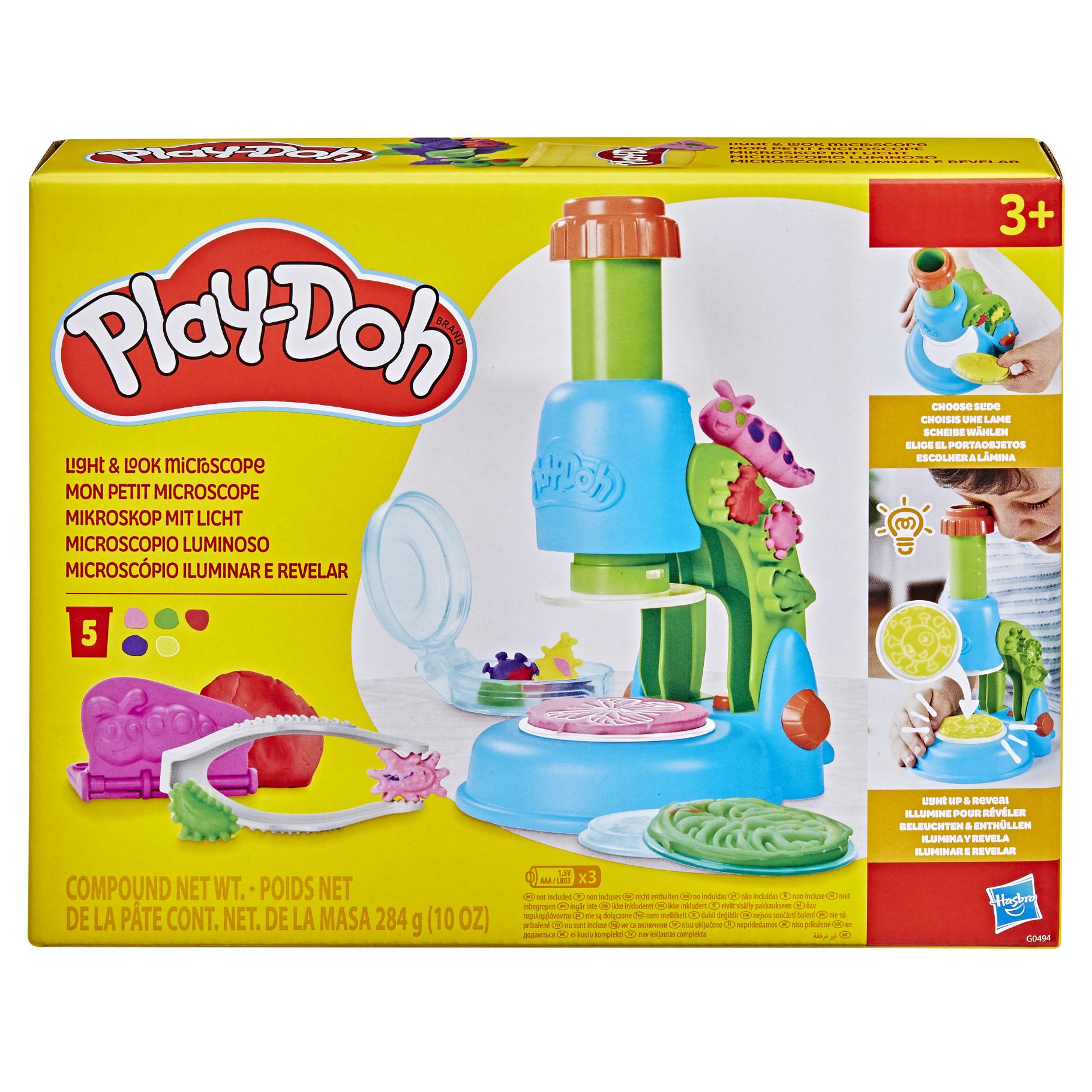 Playdoh licht en kijk microscope