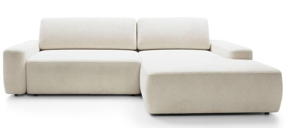 NADUVI Collection Hoekslaapbank Elis rechts met opbergvak chenille | 