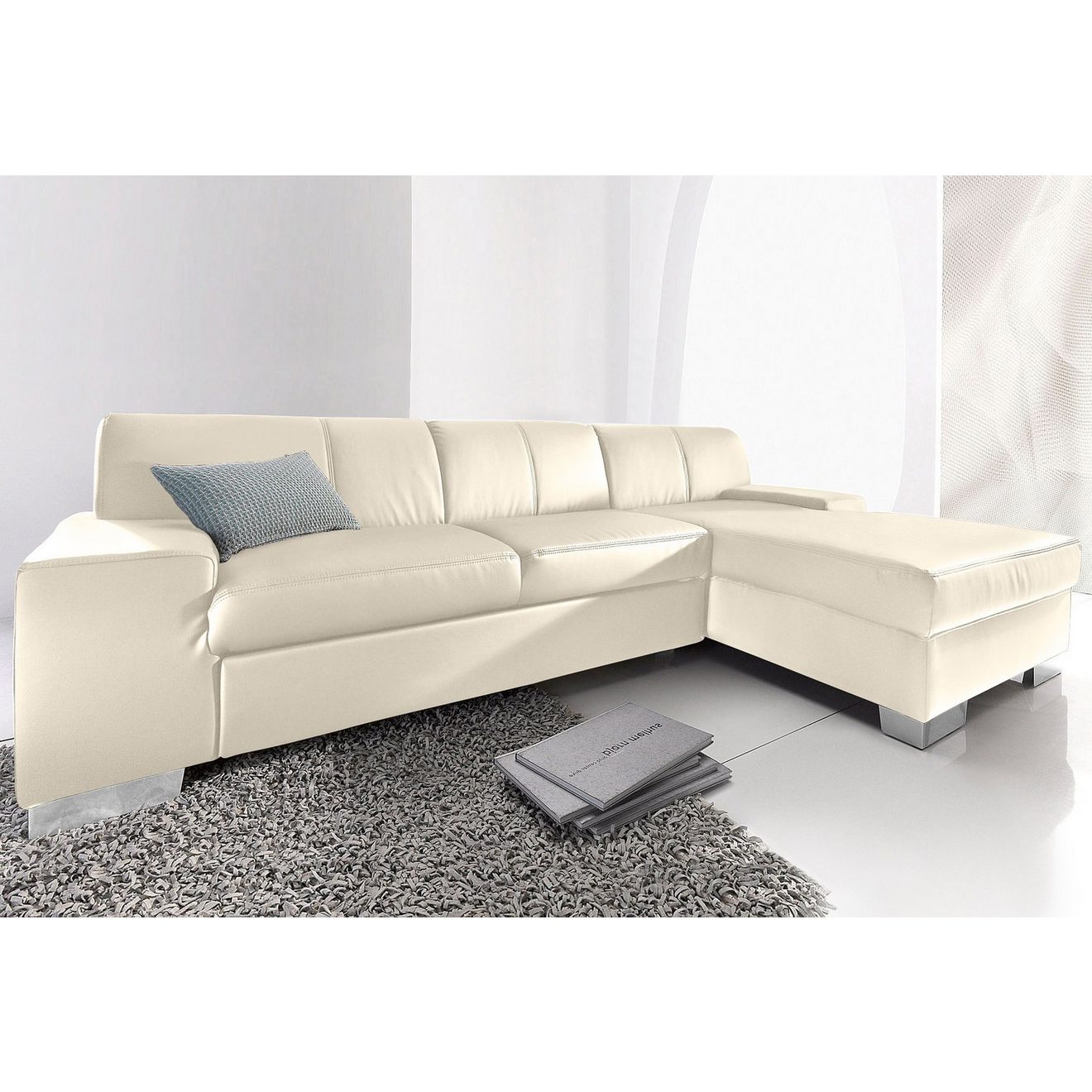 DOMO collection Hoekbank Star, tijdloze vormtaal, elegante uitstraling, L-vorm