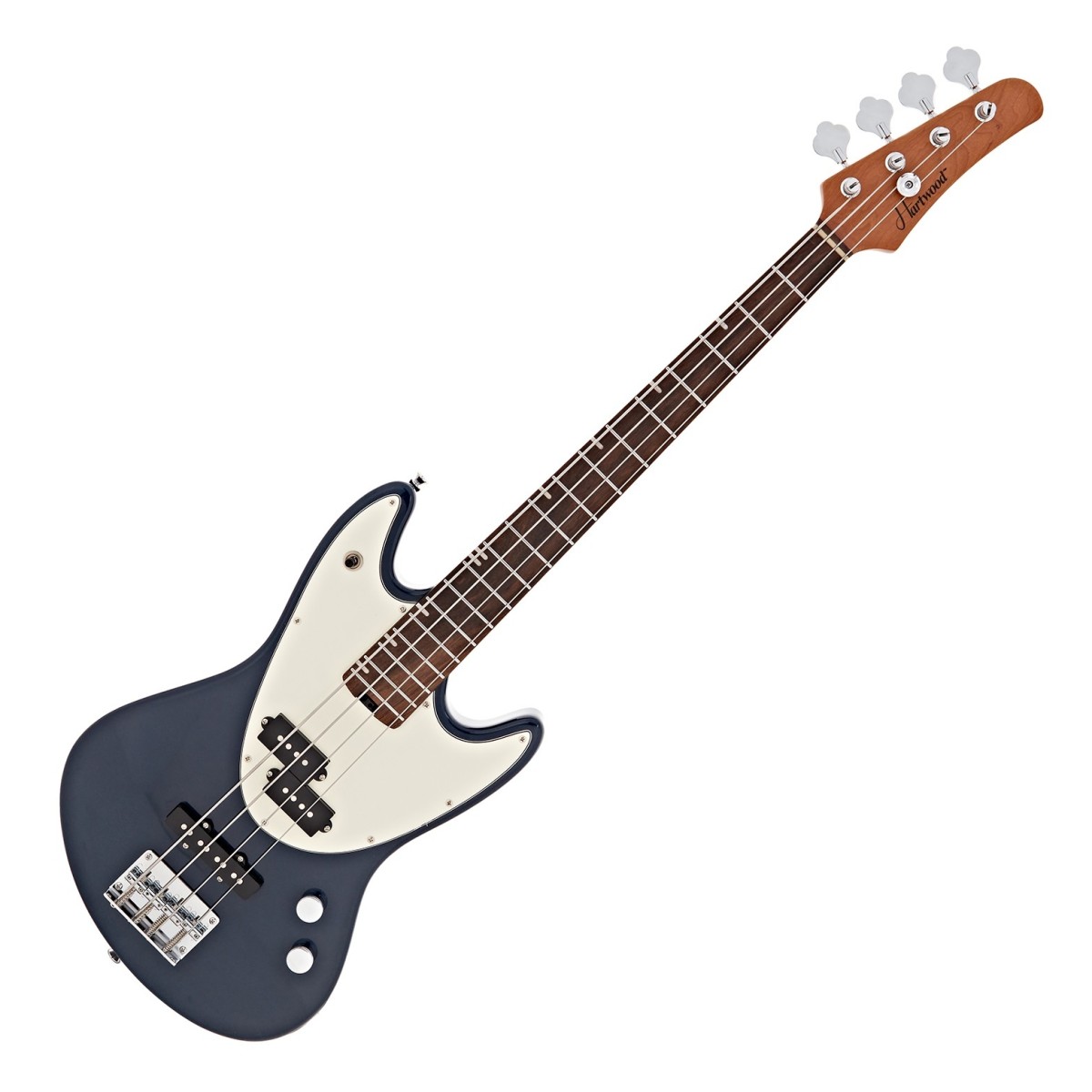Hartwood Delta Bass Guitar Metallic Blue