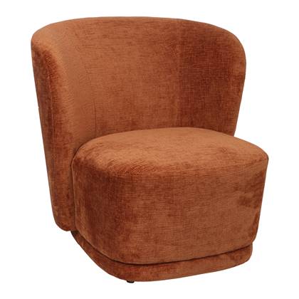 By fonQ Plump Fauteuil - Roest