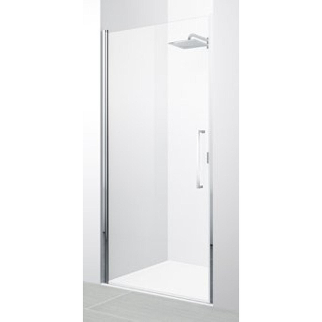 Novellini Young 2.0 1B draaideur voor nis 67/71x200cm chroom/helder y21b67-1k