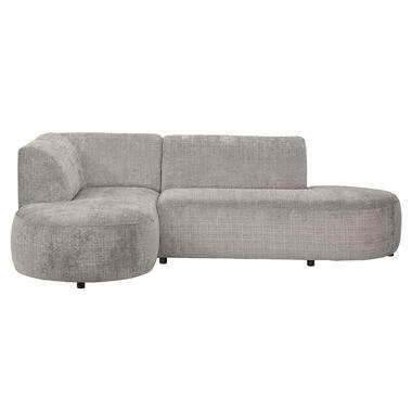 Leen Bakker Hoekbank Luna links - stof Cremona - beige