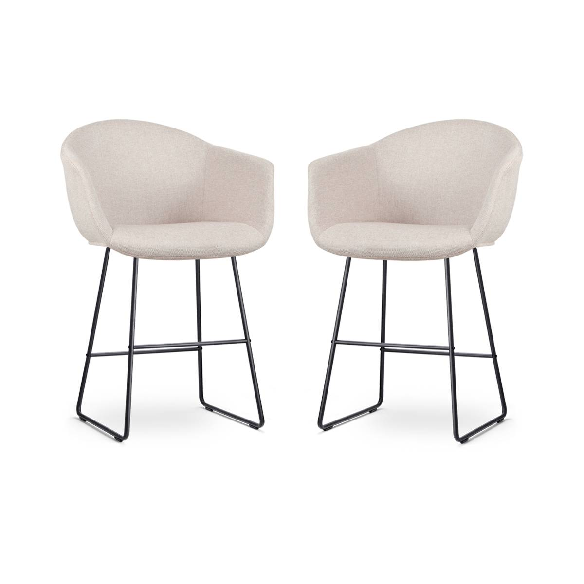 Nolon Set van 2 barstoelen Nino-Otis | 