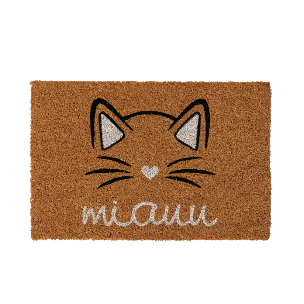 Boltze deurmat Miauu 60x40x1,5cm kat