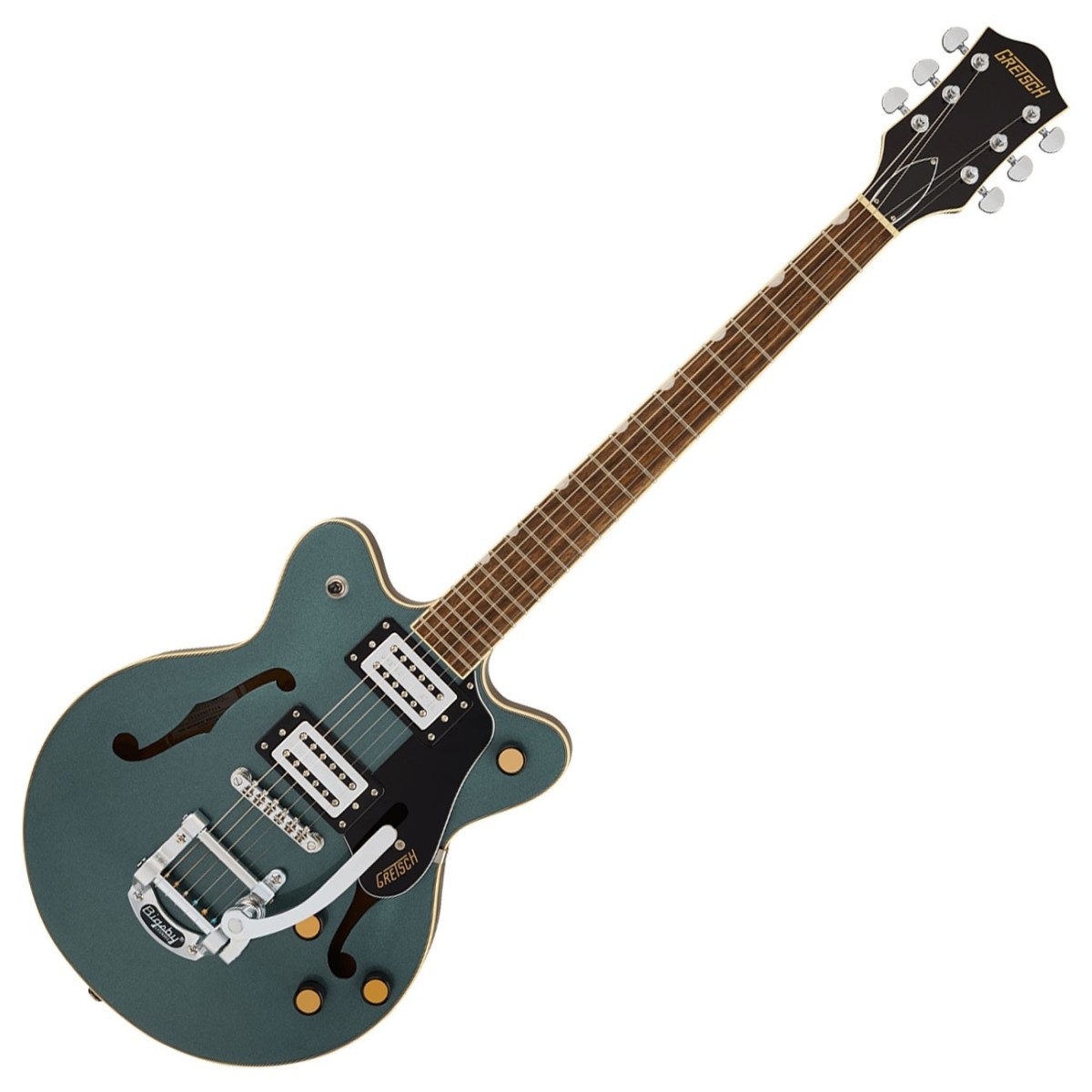 Gretsch Grestch G2655T Streamliner Center Block Jr. Double-Cut with Bigsby LRL Gunmetal