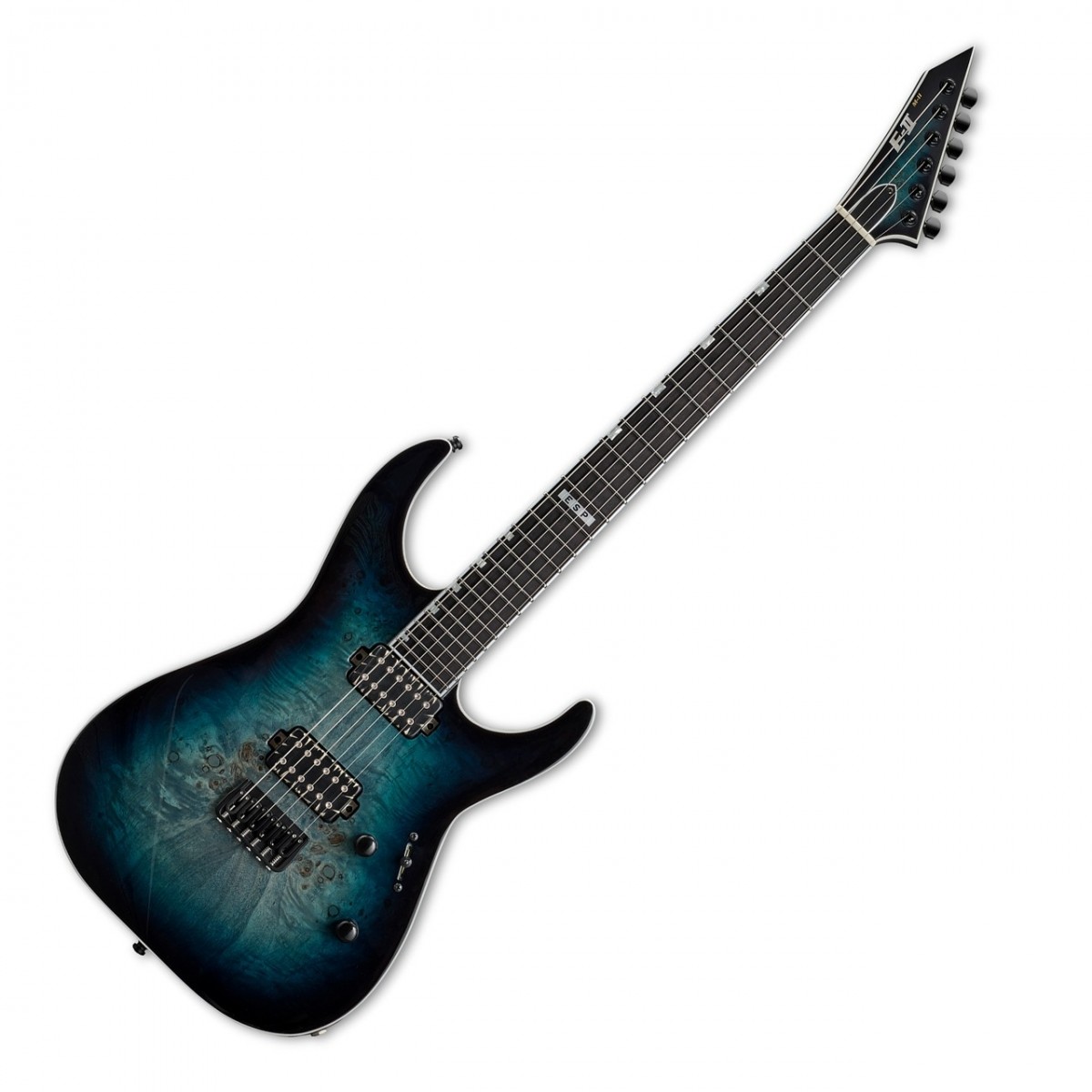 ESP Guitars ESP E-II M-II HT Mercury Blue Burst