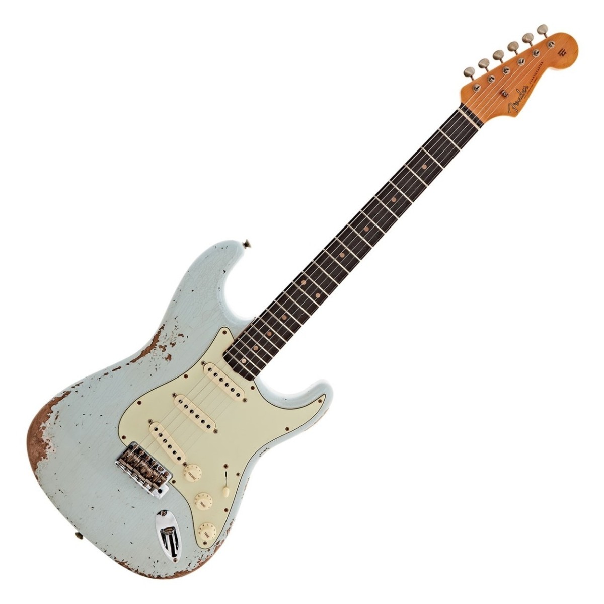 Fender Custom Shop 1960 Stratocaster Heavy Relic Aged Sonic Blue