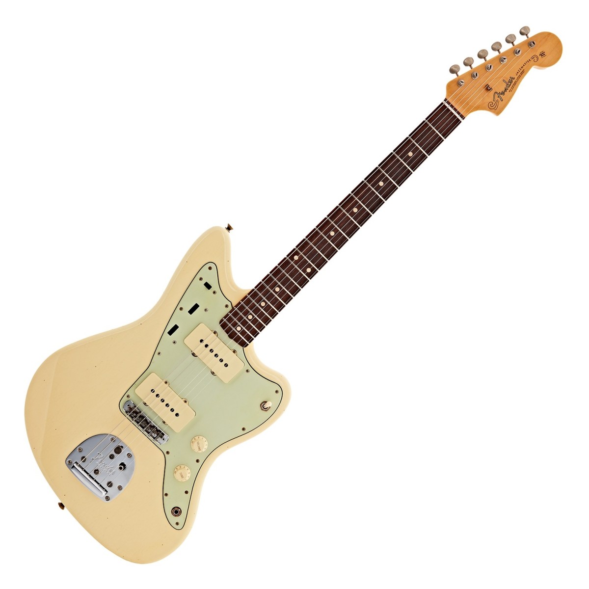 Fender Custom Shop 62 Jazzmaster Journeyman Relic Aged Vintage White #R133253