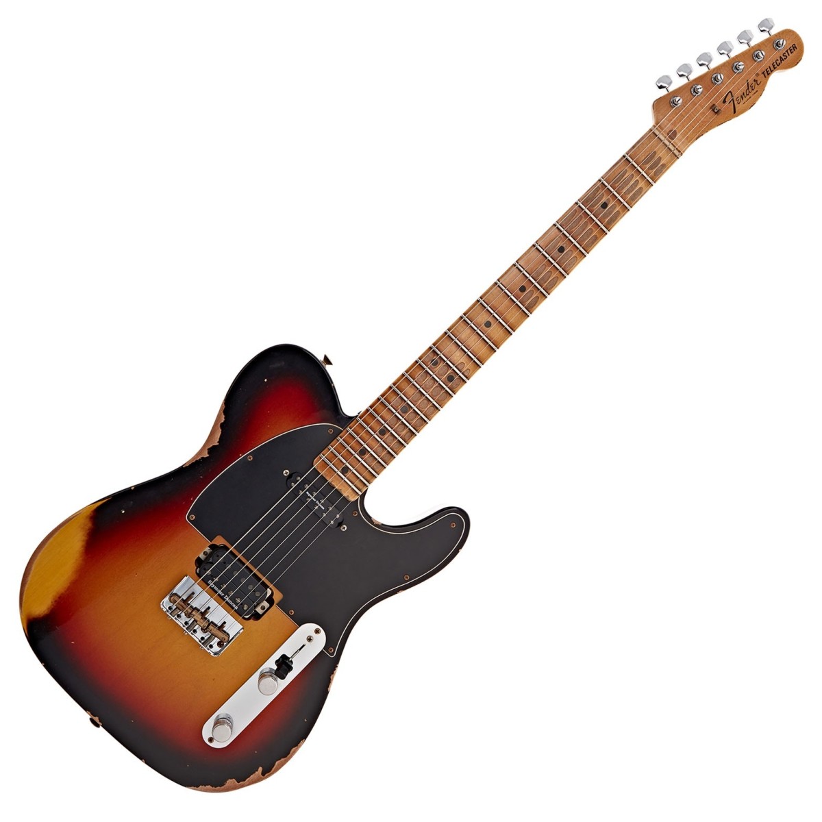 Fender Custom Shop 1967 Telecaster Heavy Relic HH 3-Colour Sunburst #16456