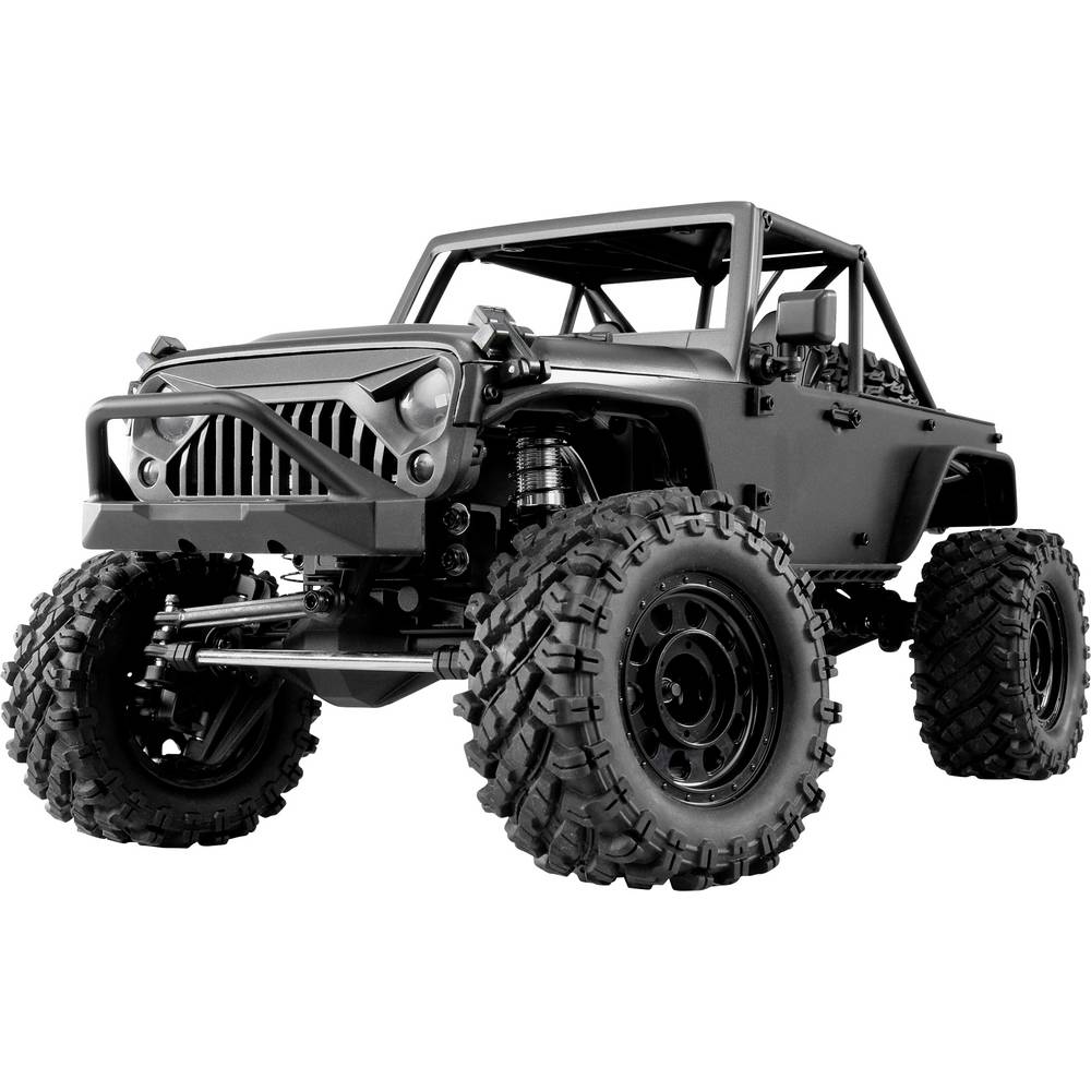 Amewi Hyper Go SC Scale Crawler 1:12 Brushless RC modelauto voor beginners Elektro Crawler RTR 2,4 GHz Met lichteffect