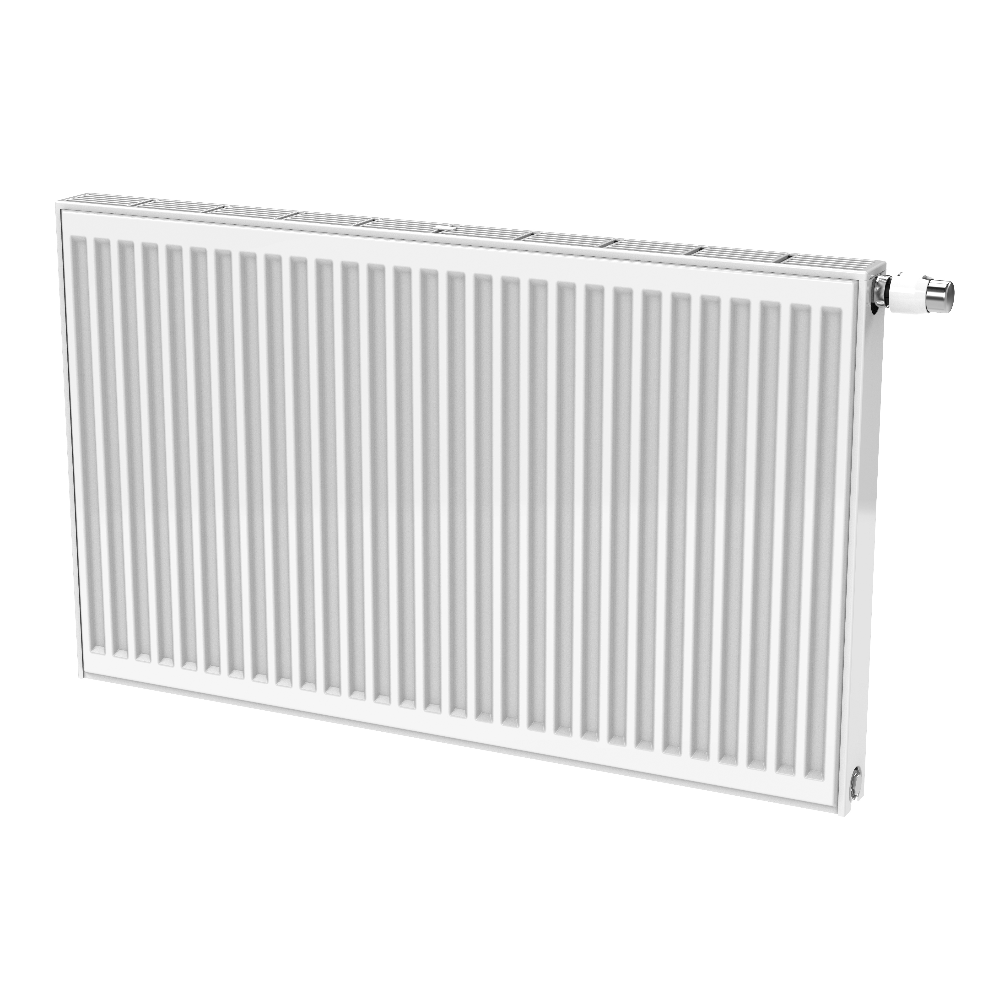 Boss & Wessing Radiator BWS Nolan 60x100 cm 2389W Type 33 Wit (Midden Aansluiting)