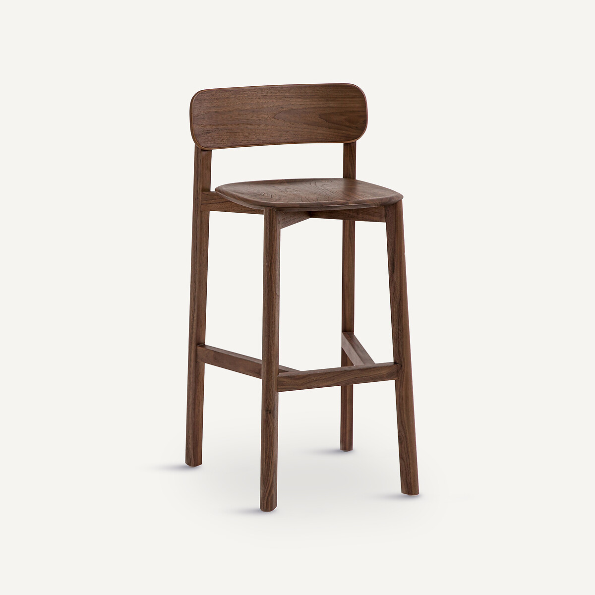 AM.PM Barstoel in notenhout, design E.Gallina, Batignolles